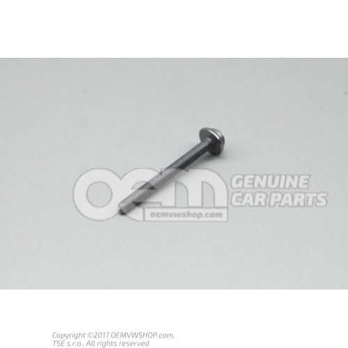 Oval socket head bolt with hex drive N  91015801