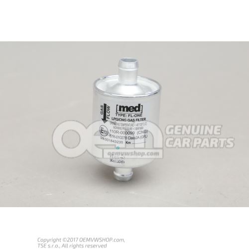 Filtro para gas liquido 6R0201511