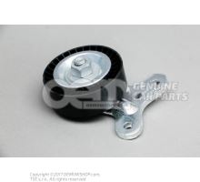 Holder with idler pulley 07K145172B