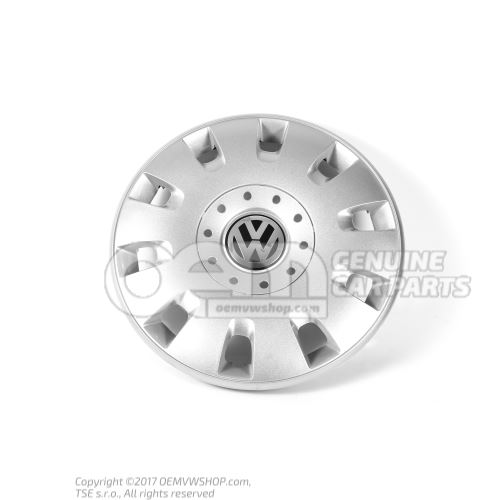 Wheel trim rings diamond silver/high chrome 7H0601147D RGZ