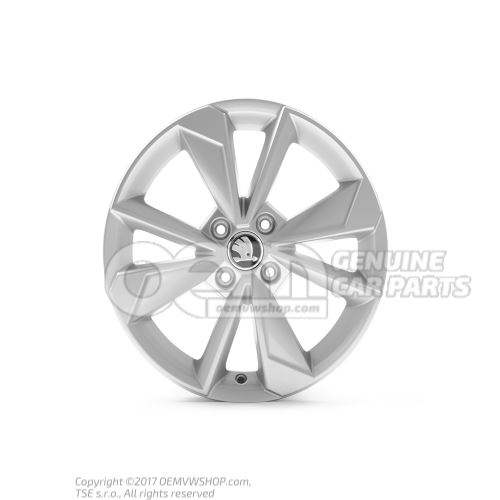 Aluminium rim, diamond silver 1ST071496H 8Z8