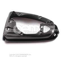 Bastidor para retrovisor ext. negro satinado 8S0857239 9B9