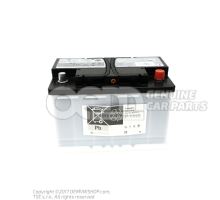Battery with state of charge display, full and charged 'eco' economy JZW915105AC