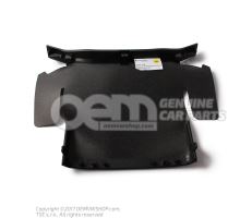 Cover for instrument, housing, piano black 3V0857053A N77