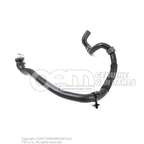 Coolant hose with quick release coupling 5Q0122051EJ