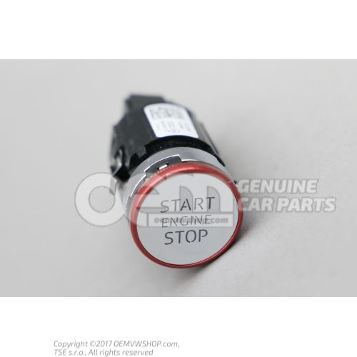 Start/stop switch - right hand drive 8W2905217E