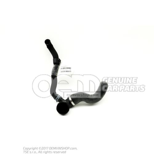 Coolant hose with quick release coupling 4G0122101M