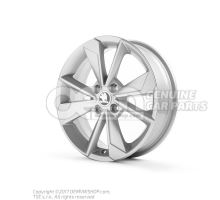 Aluminium rim, diamond silver 1ST071496H 8Z8