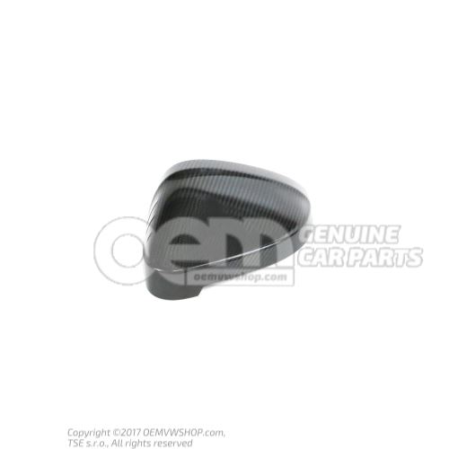 Embellecedor para caja de retrovisor exterior carbon 8W0072531A 3Q0