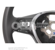 Mult.steering wheel (leather) Black 5TA419091AME74
