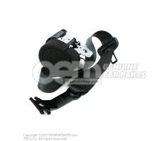 Three-point seat belt with inertia reel black Volkswagen Passat GTE 4 motion 3G9857806H RAA