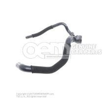 Coolant hose with quick release coupling 5Q0122157AK