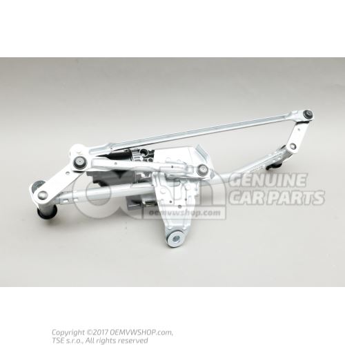 Window wiper mounting with wiper motor 3AB955023A