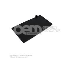 Insert for stowage compartment satin black Volkswagen Caddy 2K 2K5863330 9B9