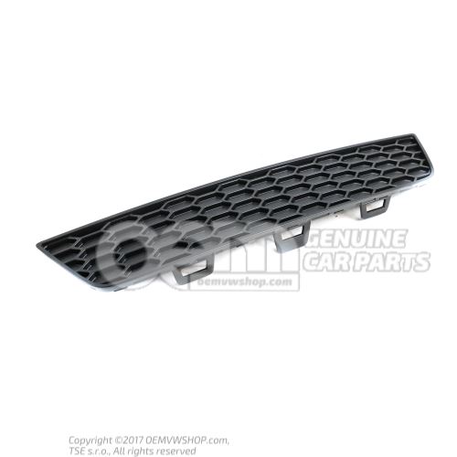 Grille noir satine Audi A1/S1 8X 8XA807926 9B9