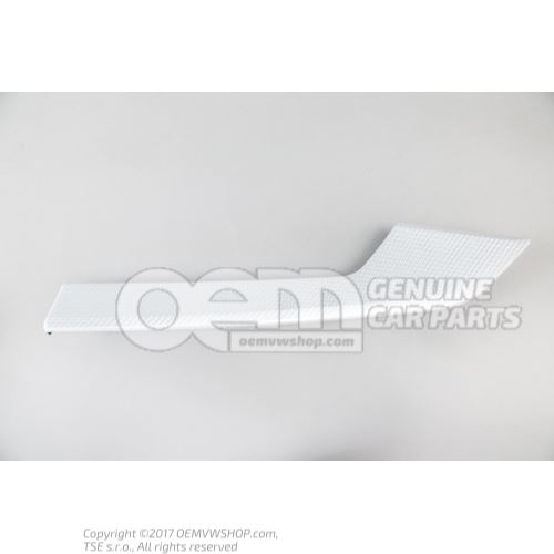 Trim insert aluminium-carbon