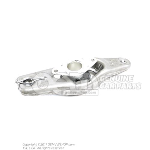 Clutch lever with release bearing and guide sleeve 02T141153F