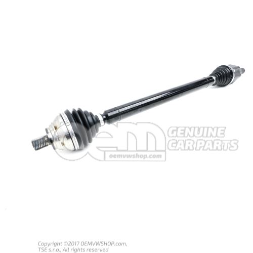 Drive shaft with constant velocity joints 5Q0407272DN