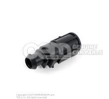 Flat connector housing with contact locking mechanism for vehicles with heated, windscreen 071973851