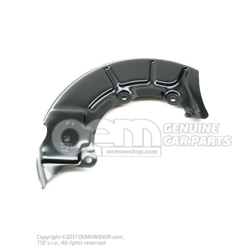 Cover plate for brake disc 1J0615312A