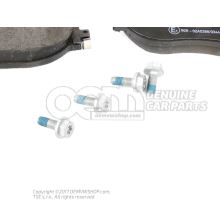 1 set of brake pads for disk brake 'eco' economy size 340X30 JZW698151AT