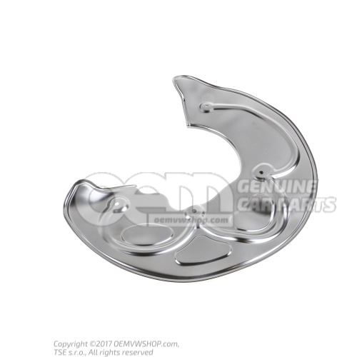 Cover plate for brake disc 8T0615312B
