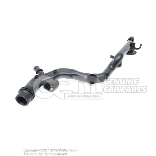 Tubo de liquido refrigerante Volkswagen Touareg 7P 06E121045BD