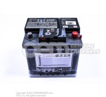 Battery with state of charge display, full and charged 'eco' economy JZW915105C