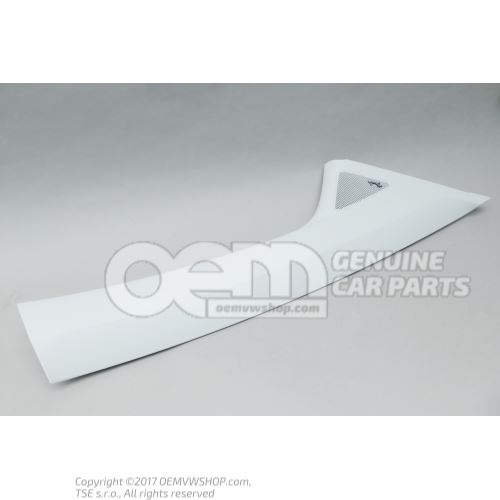 A-pillar trim with loudspeaker pearl grey 1S0867234E Y20