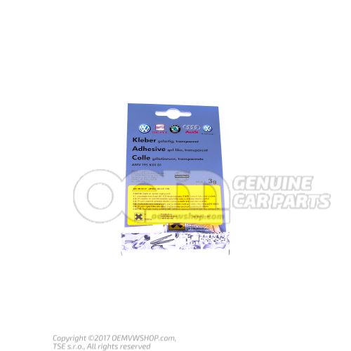 Adhesive adhesives and sealing compound AMV195KD101