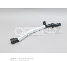 Coolant hose with quick release coupling 5N0122073L