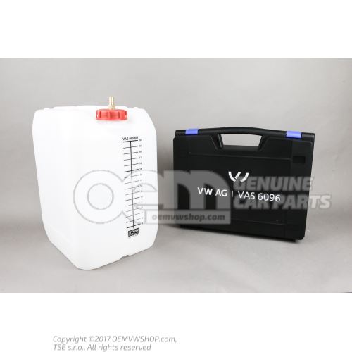 Cooling system charge unit VAS 6096