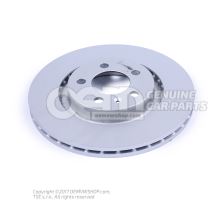 Brake disc (vented) 1J0615301M