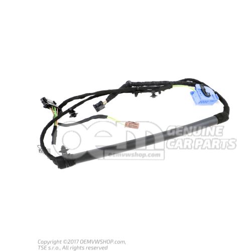Wiring set for adjustable backrest and lumbar support - left hand drive 8W0971369AC