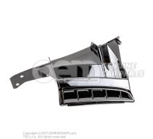 Air duct black-glossy