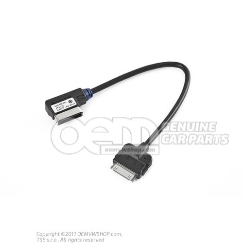 Adapter wiring harness for MEDIA-IN socket
