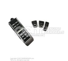 1 set pedal caps and cover for footrest for manual gearbox - left hand drive 8V1064200A