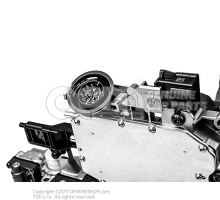 Mecatrónica original de Audi con software para 7 velocidades DL501 / 0B5 Caja de cambios 8R2927156GV