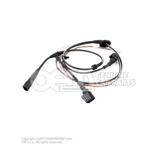 Wiring harness for speed sensor for vehicles with gas discharge bulb 7N0927903P