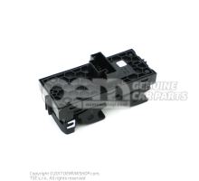 Switch for electric window regulator  (drivers side) satin black/white 5G0959857D WHS