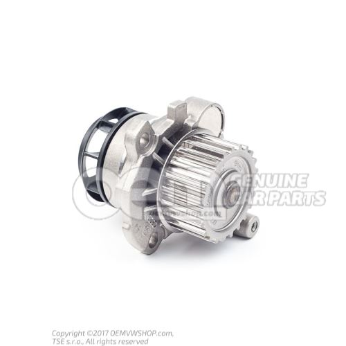 Coolant pump with sealing ring 06F121011
