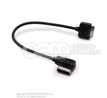 Adapter wiring harness for media-in socket 5N0035554K