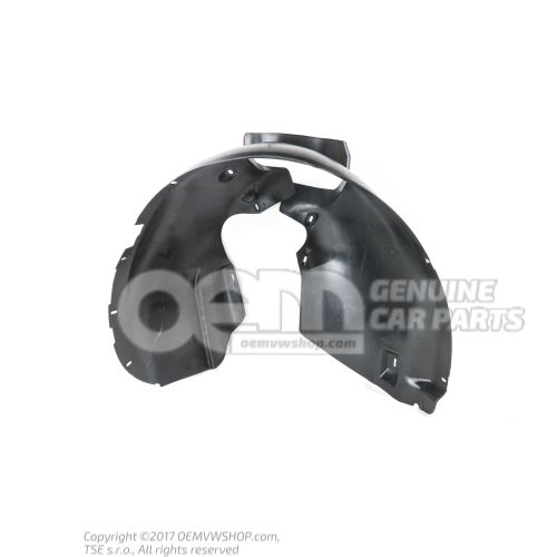 Wheel housing liner, plastic 1C0809961G