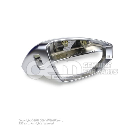 Mirror cap Aluminium standard 4N1857528C3Q7