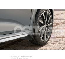 1 set mud flaps (left and right) 658075111