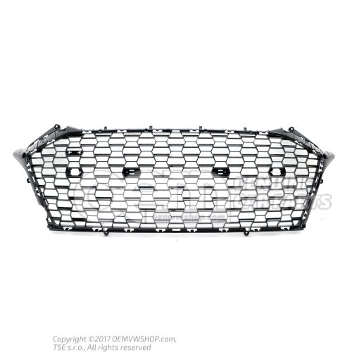 Radiator grille black-glossy 4S0853653FT94