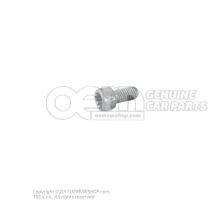 N  10572403 Tornillo cilindrico con cabeza poligonal interior, autoasegur M8X16