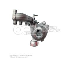 Exhaust manifold with turbo- charger 03G253014M