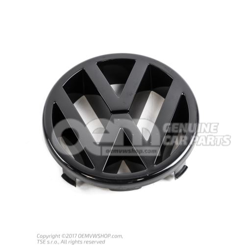 Embleme VW noir 323853601 041