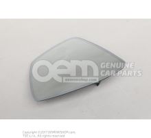 Mirror glass (convex) with carrier plate for heated and electric adjustable exterior mirrors 565857522B